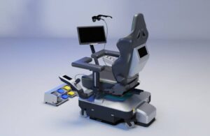 SS Innovations SSI Mantra telesurgery tele surgeon console