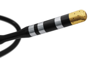 An image of the The Stereotaxis MAGiC ablation catheter.