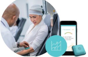 Xsensio Lab-on-Skin wearable biosensor device (1)