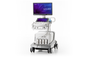 Canon and Olympus Aplio i800 endoscopic ultrasound EUS system