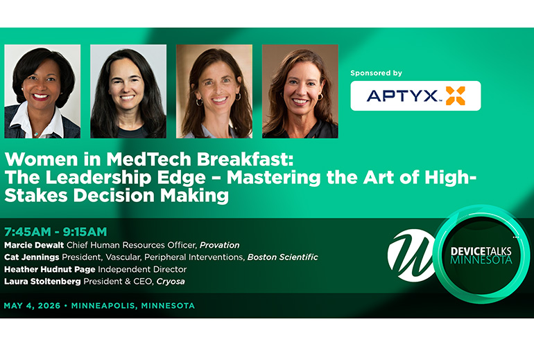 Learn how medtech leaders navigate high-stakes decisions at DeviceTalks Minnesota
