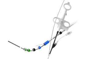 A photo of Cook Medical's SureTome medical device.