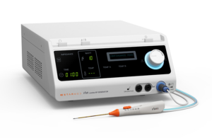 StarMed RF ablation platform for thyroid nodules VIVA combo RF generator and VIVA II RF electrode