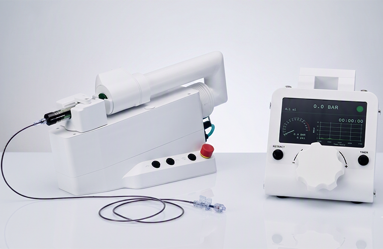 Sentante unveils digital indeflator for surgical robot