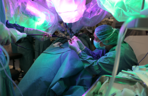 Surgerii Robotics first procedure European hospital Barcelona