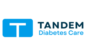 This is the logo of Tandem Diabetes Care.