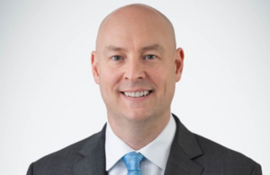 This is a LinkedIn portrait photo of incoming GE HealthCare CFO Bill Grogan.