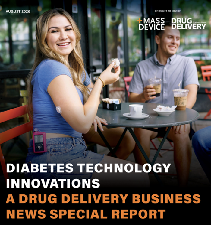This is the cover of the Drug Delivery Business News and MassDevice Diabetes Technology Innovations Special Report.
