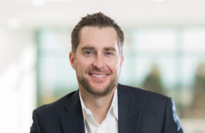 This is a LinkedIn portrait photo of Dexcom CFO and COO Jereme Sylvain.