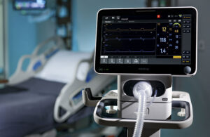 A photo of the Mindray SV70 hospital ventilator
