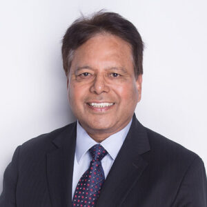 This is a portrait photo of Dr. Sudhir Srivastava who is the physician-founder and CEO of SS Innovations.